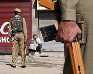 Shops and businesses were closed during the strike