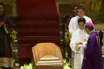 cory aquino funeral service