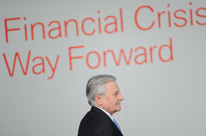 Jean-Claude Trichet, president of the European Central Bank