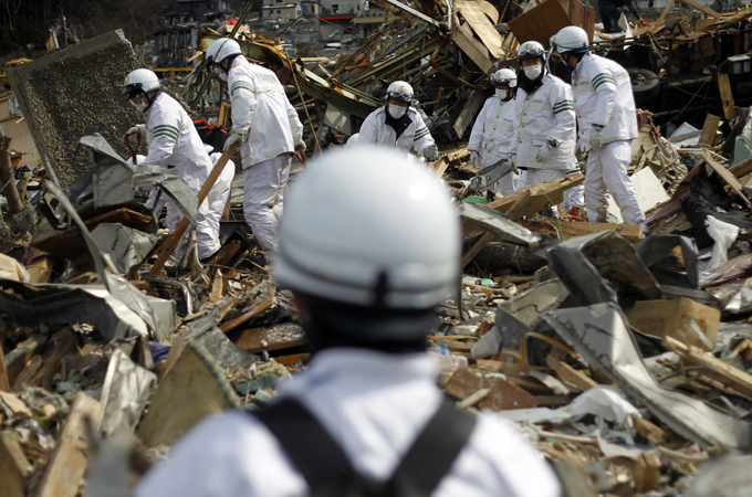 Japan aftermath and reconstruction - Erian article