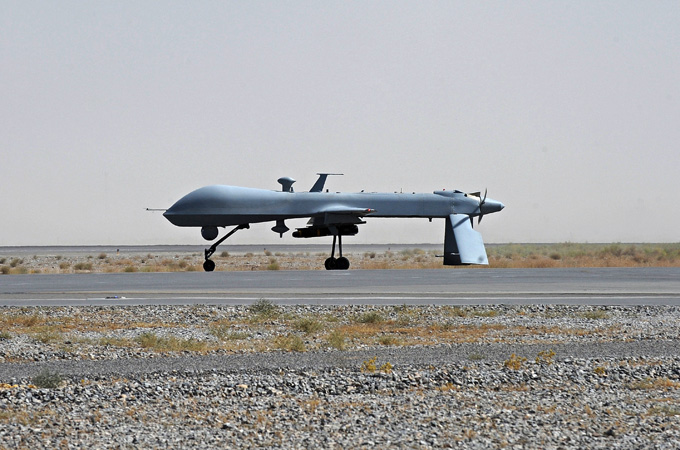 US drone in Afghanistan