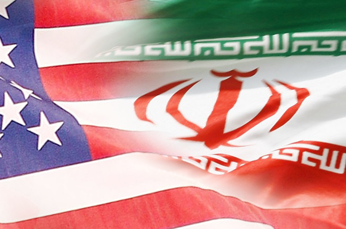 US-Iranian flag