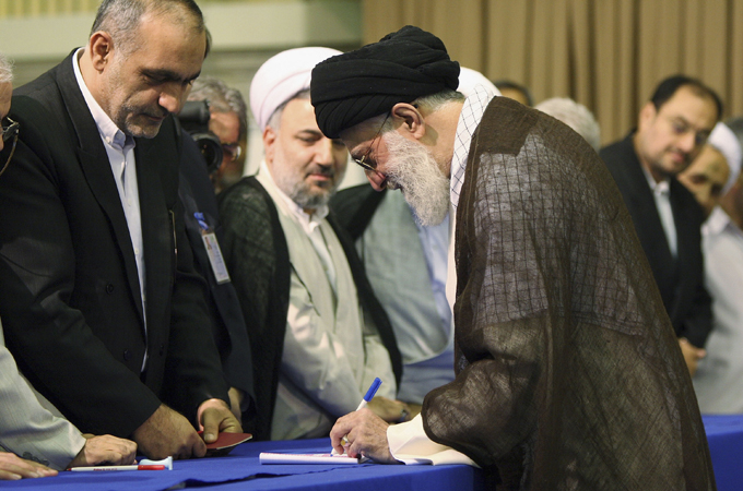 Run-Off Voting In Iranian Presidential Elections
