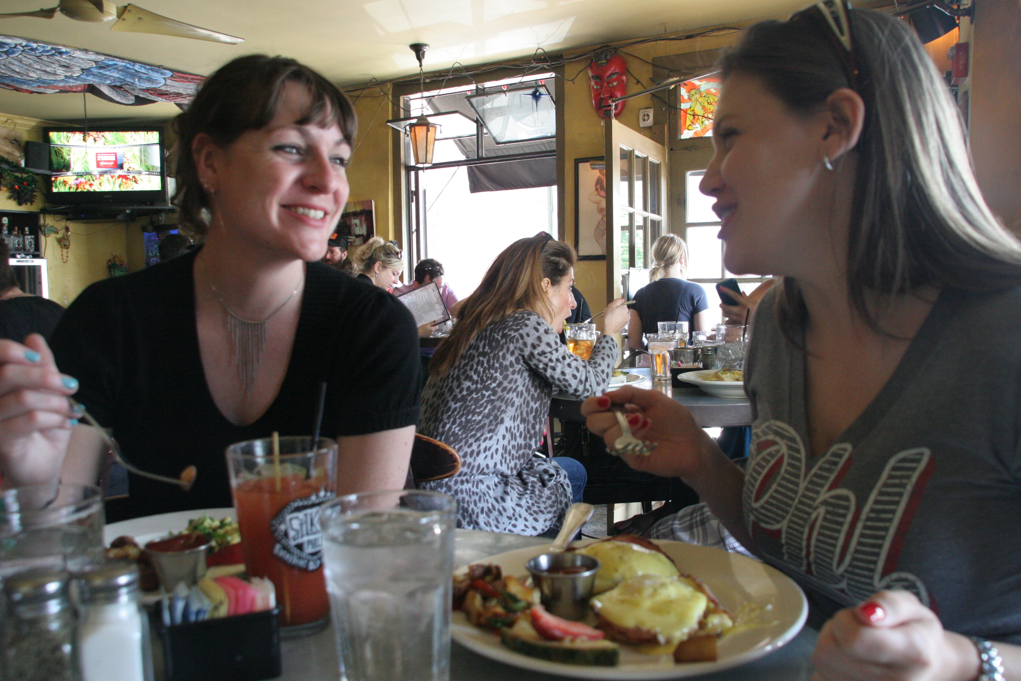 Kathleen Gallahger and Courtney Byers