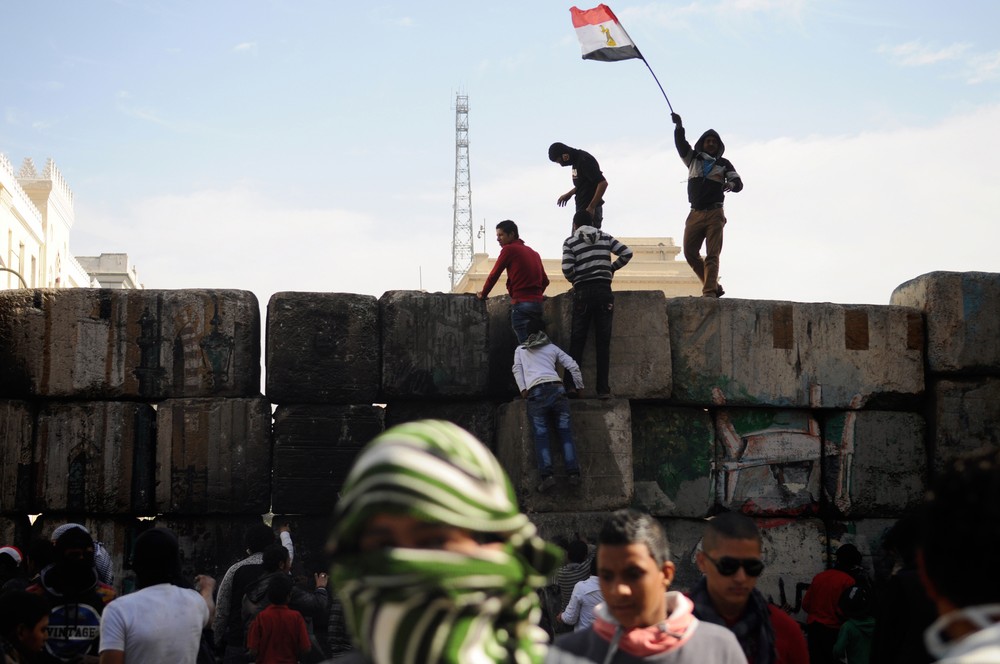 Clashes as Egyptians mark uprising