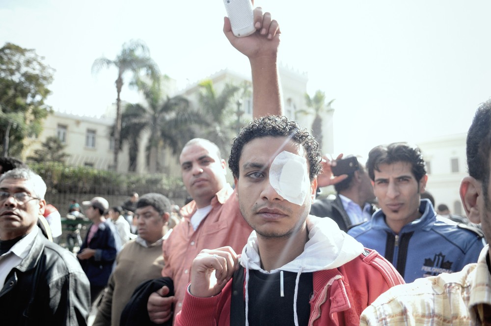 Clashes as Egyptians mark uprising