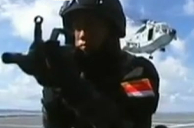 China conducts military exercise in disputed area