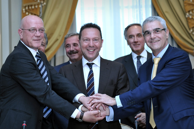 GREECE-AZERBAIJAN-AUSTRIA-PIPELINE-NABUCCO