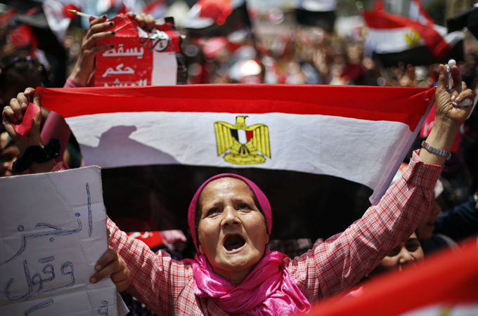 egypt protest woman 2