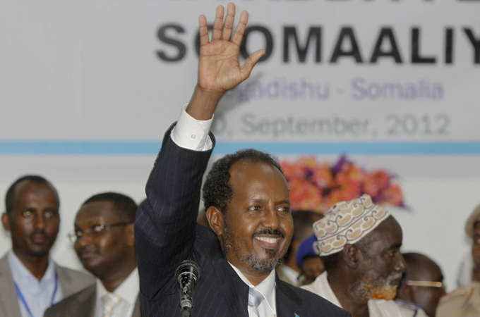 "The struggle against extremism needs to take place on the broadest possible front, from the parched Somali desert to flourishing American cities, from mosques to internet chat forums", argues Somalia's president [AP]