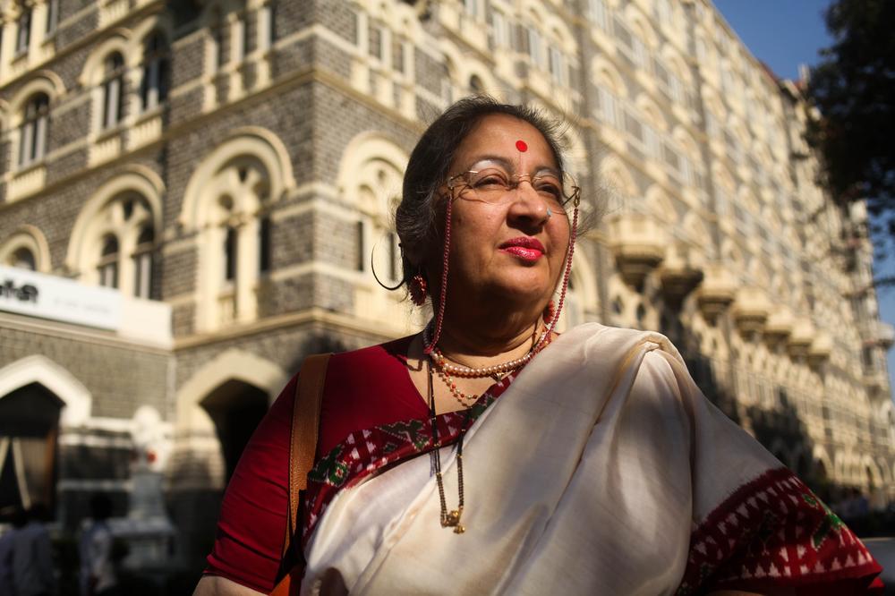 Madhavi Karandikar, 62. Was at the Taj Hotel and hid under a table to escape. "I still don’t understand after all these years how the mind of a terrorist works, because it is so different from the mind of a criminal."