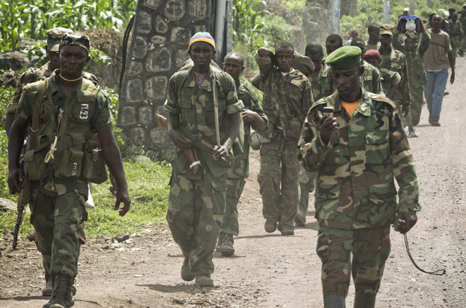 M23 rebels, who were once part of the country's army, mutinied in 2012 [EPA]