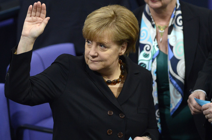 Merkel's personality is key to her success, writes Mark Bergfeld  [AFP]