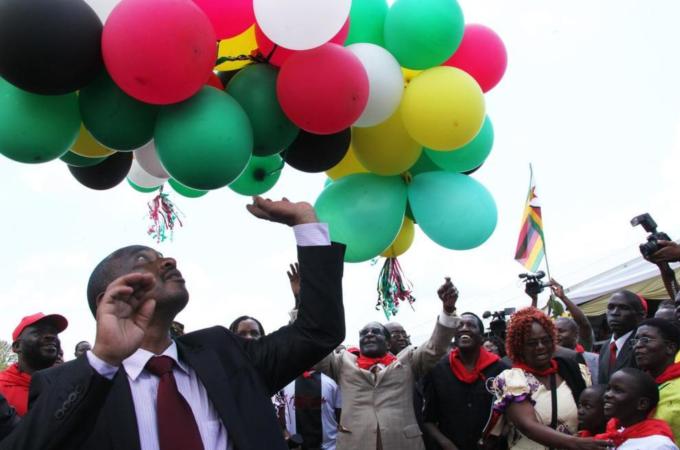 Mugabe's birthday is reserved to celebrate the president's role in the anti-colonial war [AP]