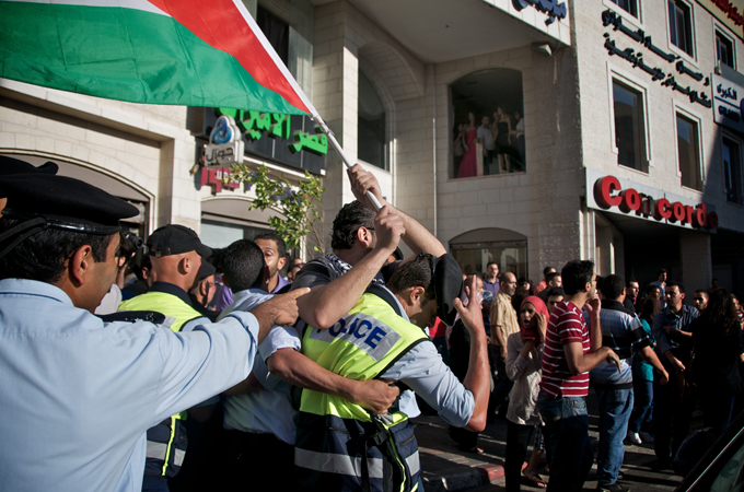 Reporters Without Borders ranked Palestine 138 out of 180 on its scale of press freedom [Dylan Collins/Al Jazeera]