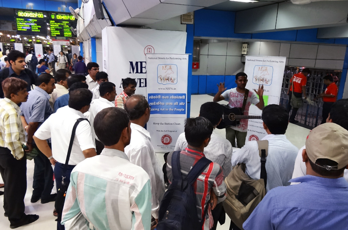 The National Streets of Performing Arts now boasts of 30 musicians [Al Jazeera]