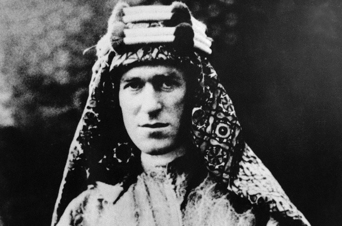 Like TE Lawrence, shown here in 1928, hundreds of young European men have joined Middle East wars [AP]