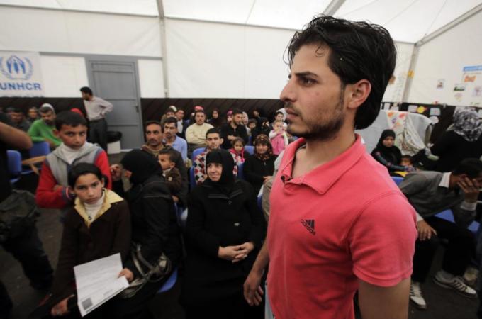 The price of delivering aid to Syrian refugees in Lebanon is rising, writes Fletcher [AFP/Getty Images]