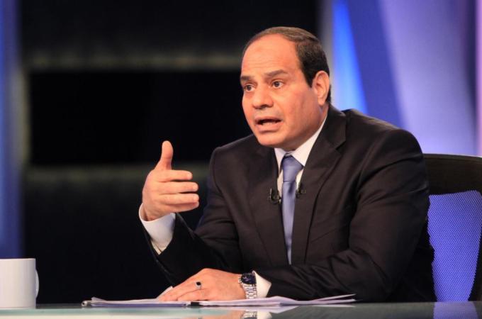 Sisi's recent TV interview provoked a social media storm [AFP/Getty Images]