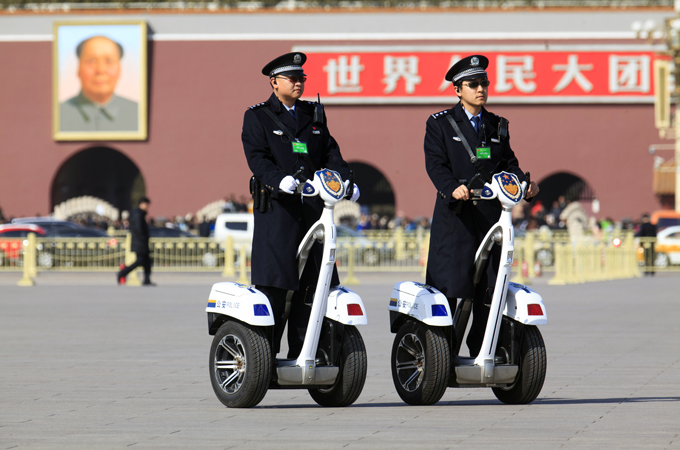 A rights group says at least 37 people have been detained in China for supporting Hong Kong protests [EPA]