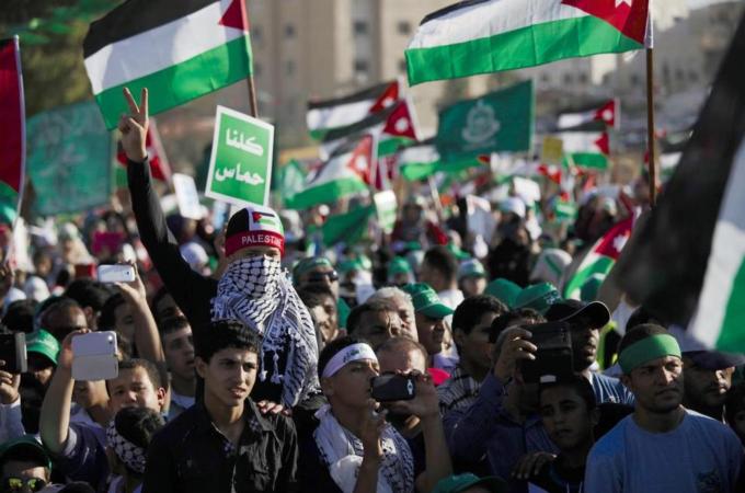 The people of Jordan do not recognise the legitimacy of Israel's occupation of Palestine, writes Tamimi [AP]