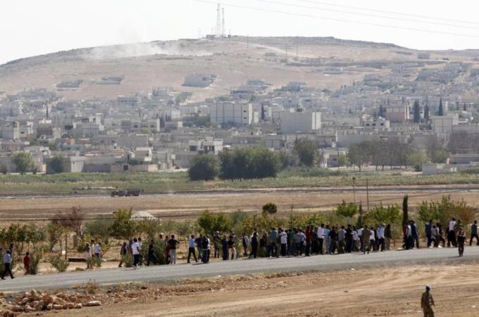 Across Iraq, fighting has forced almost two million Iraqis to flee since the beginning of the year [Getty]