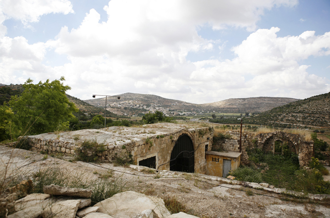 Today, Khan al-Lubban is surrounded by four illegal Jewish colonies [Silvia Boarini/Al Jazeera]
