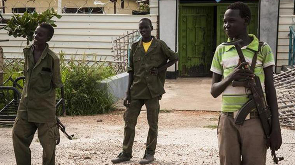 South Sudan child soldiers