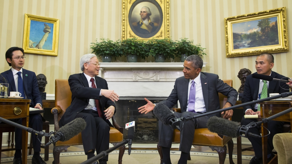 Barack Obama, Nguyen Phu Trong