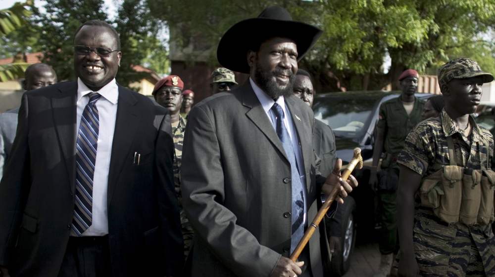 Riek Machar, Salva Kiir