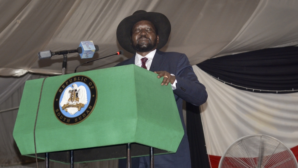 Salva Kiir voices reservations