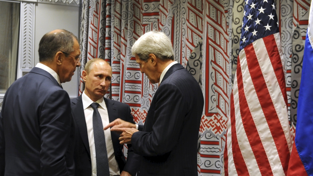 Putin, Lavrov and Kerry meet in New York