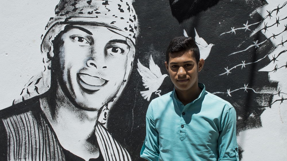 Muhammed Jafari spent six months in an Israeli prison. He was released a few months ago. He says: “I didn’t do anything, but that didn’t matter” [Abed al Qaisi] [-]