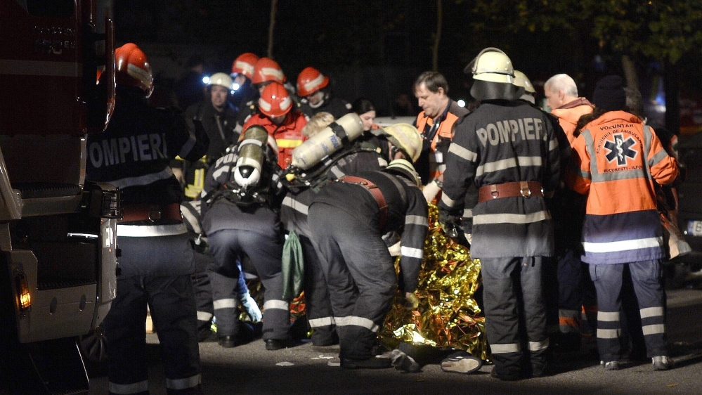 Romania club explosion