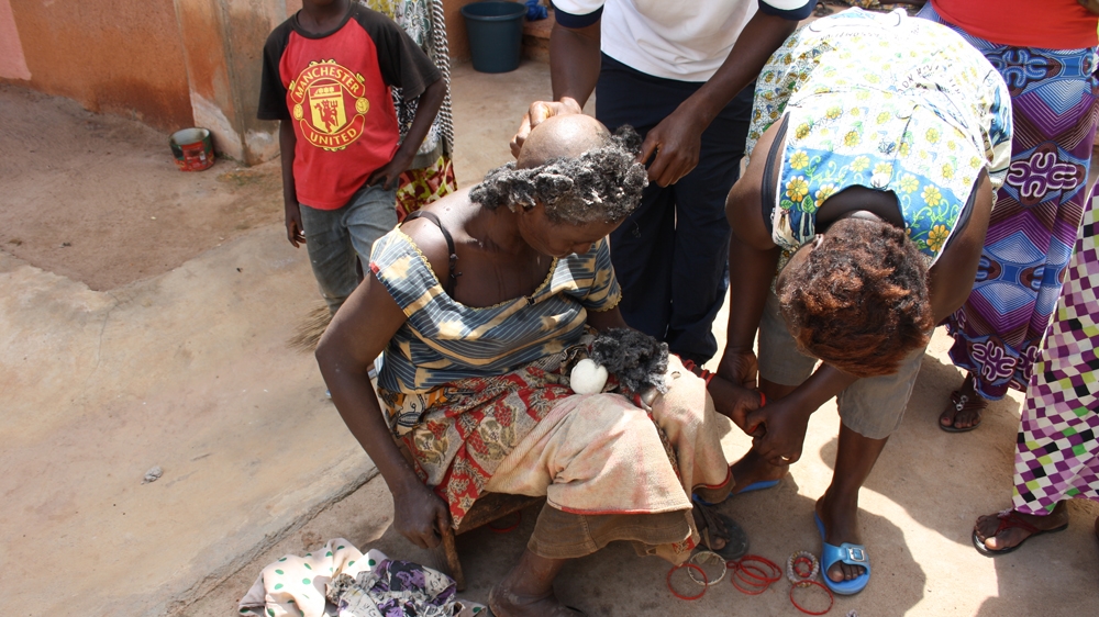 On this film Victoria Baux embarks on a journey to find out how best to help mentally ill patients [Victoria Baux/Al Jazeera] 