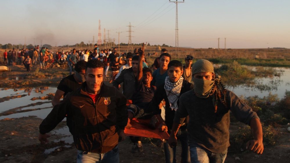 At least 69 Palestinians have been killed in the month of October as Israeli-Palestinian tensions rise [Ezz Zanoun/Al Jazeera]