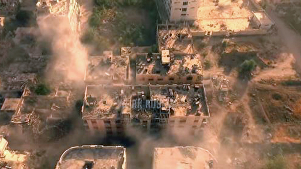 Russia air strikes Syria