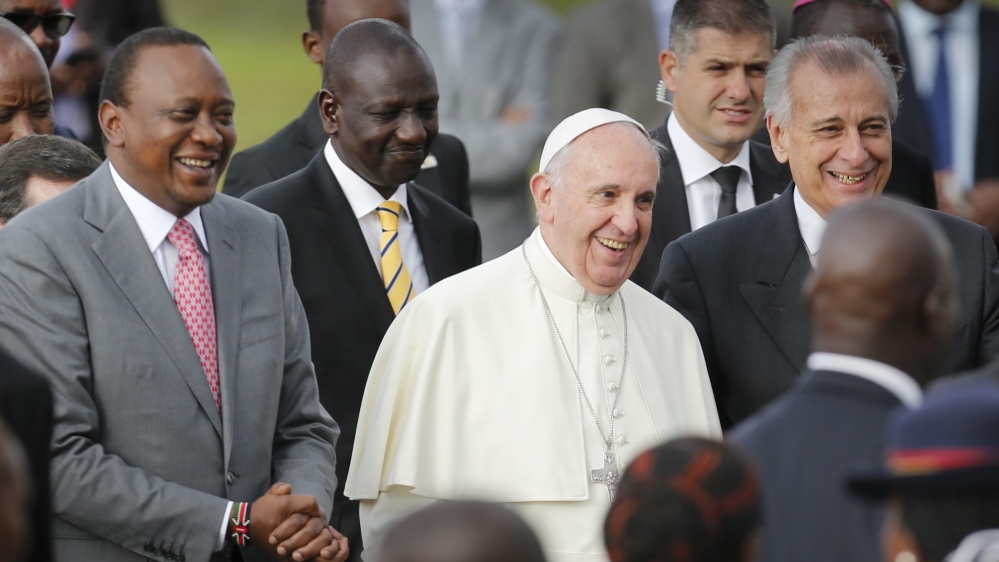 Pope Francis visits Kenya