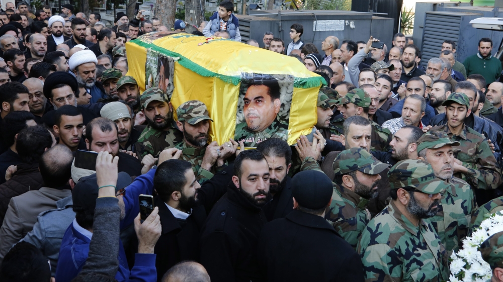 Thousands mourn Hezbollah militant killed by Israeli strike