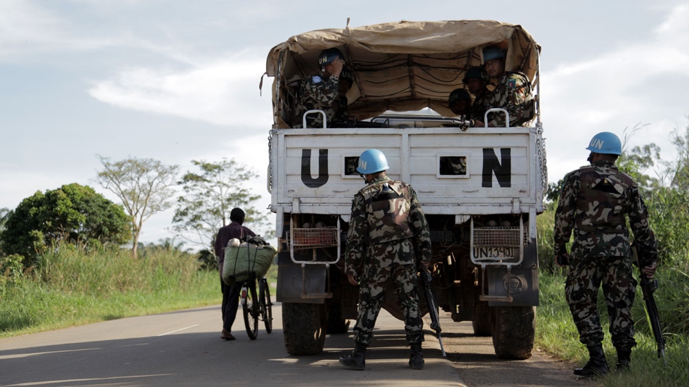 UN peacekeeping mission, MONUSCO, in Beni territory is located in Mavivi North Kivu.[Zahra Moloo/Al Jazeera]