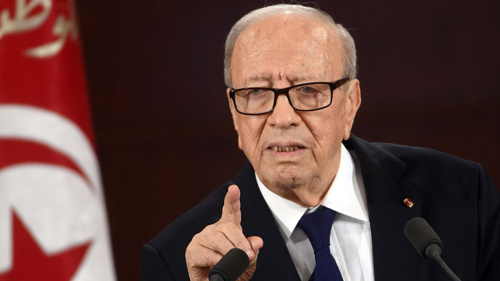 Tunisian president essebsi