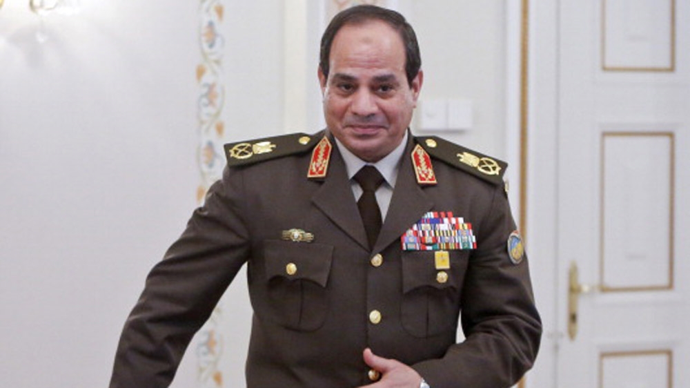 Egyptian army chief Abdel Fattah el-Sisi [AFP]