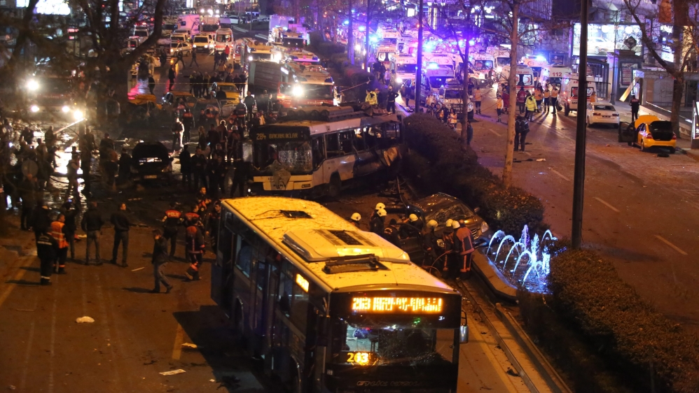 Explosion in Ankara