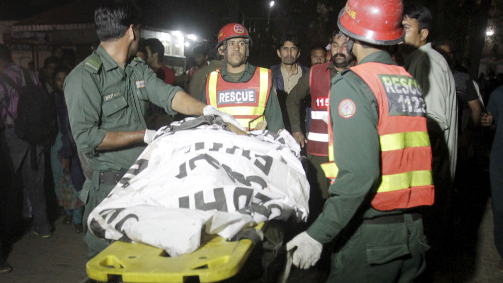 Lahore blast, Pakistan
