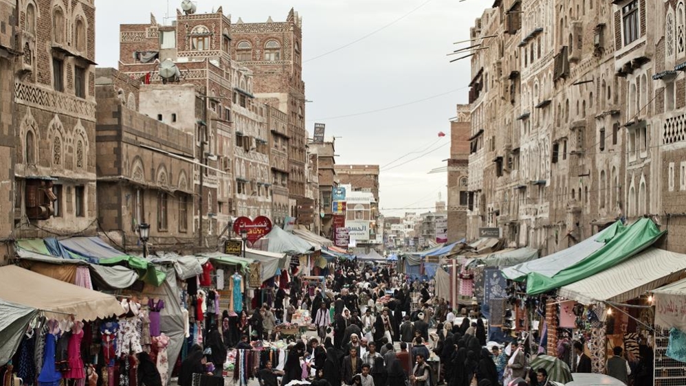'We will go back to Sanaa when the airstrikes stop,' said Aisha Hassan Ali, a mother of six children [Getty]