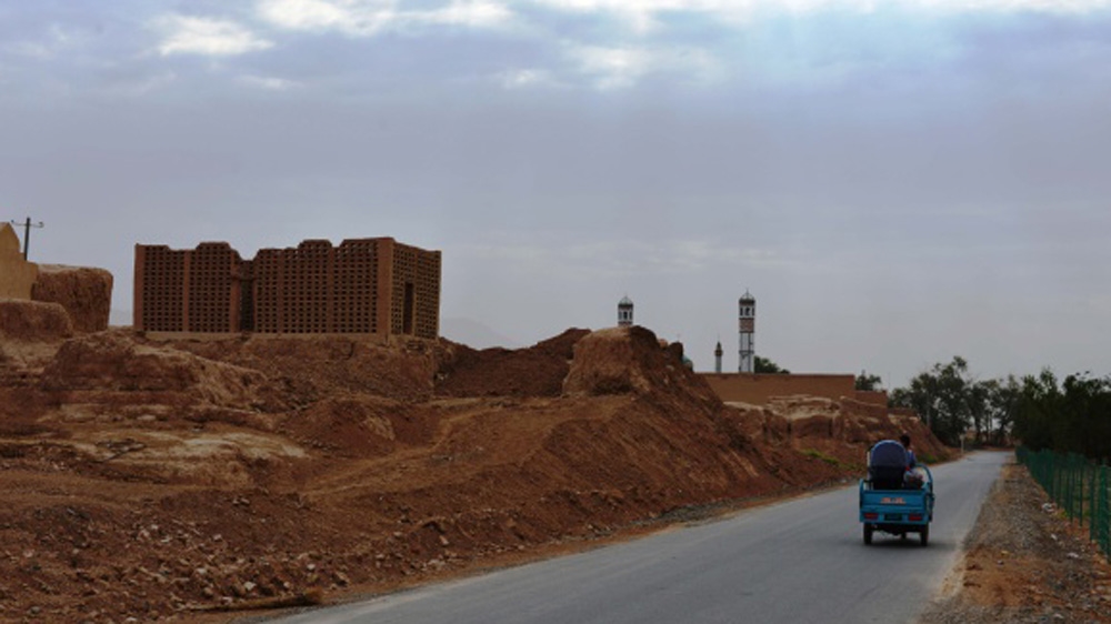 A general view of the Gaochang Ancient City on the Silk Road in Turfan, China [Getty]
