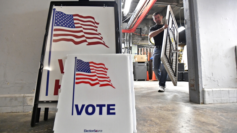 A US Senate primary will determine who represents the Democrats this fall in the race to unseat Sen. Pat Toomey [AP]