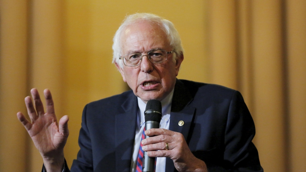 US Democratic presidential candidate Bernie Sanders [REUTERS]