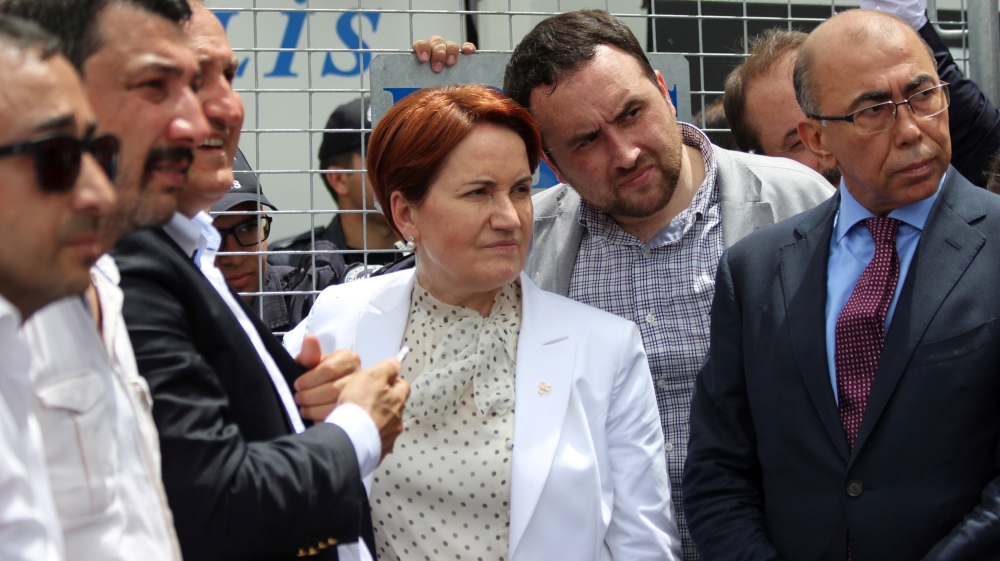 Meral Aksener, former interior minister and a lawmaker from Nationalist Movement Party (MHP)