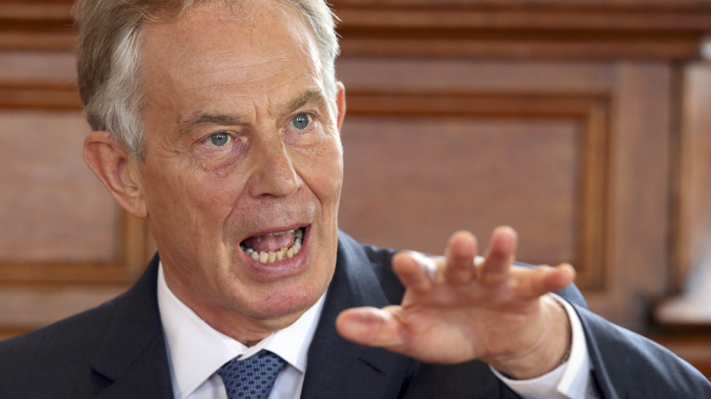 Former British prime minister Tony Blair [REUTERS]